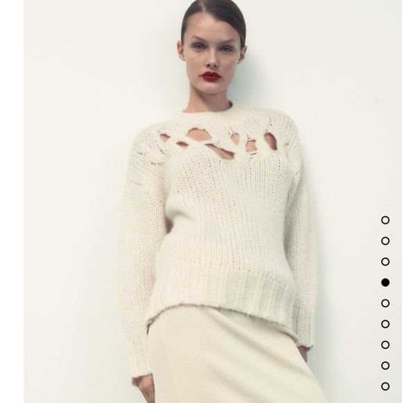 ZARA cutout sweater - Picture 5 of 5